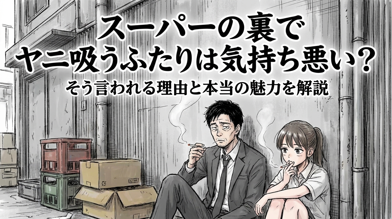 アニメ『スーパーの裏でヤニ吸うふたり』は原作漫画の何巻まで？7巻・8巻など最新刊の内容とアニメの範囲を予想