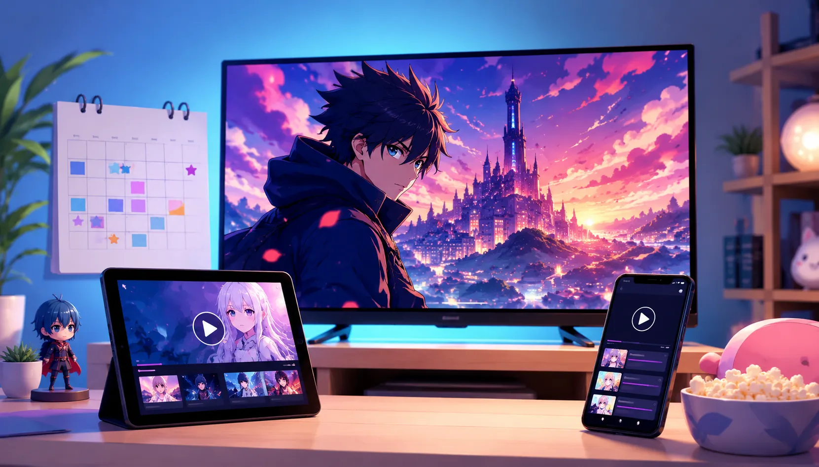 アニメの放送日や配信サービスに関する記事