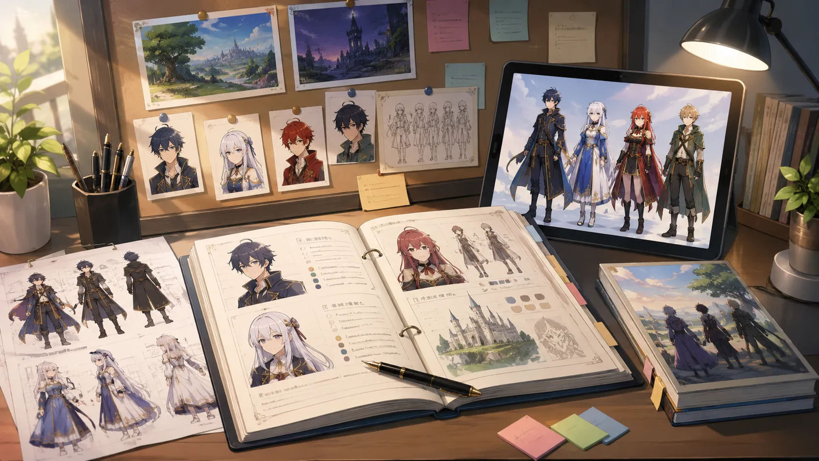 アニメのキャストや原作情報を紹介する作品ガイド